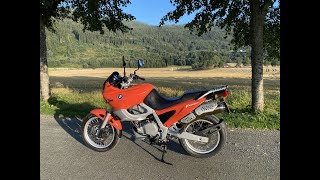 BMW F650ST  Beautiful autumn in Norway [upl. by Tasha760]