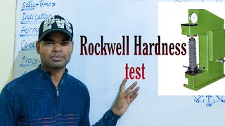 rockwell hardness testrockwell hardness test in hindi types of hardness testing [upl. by Nolyag465]