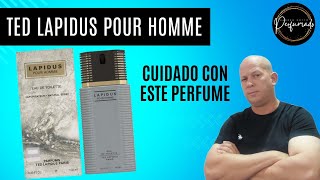 Ted Lapidus Pour Homme  Cuidado con este Perfume [upl. by Lirpa]