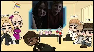 the hunger games react to katniss part1 [upl. by Lonnie]