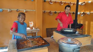 Hoy Les Traemos CHILEAJO DE CAMARONES A LA PLANCHA Con Un Adobo Riquisimo  Doña Lupita [upl. by Alikat438]