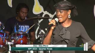 Dez  One Place KPT Quarter Finals 2024 Saint Lucia [upl. by Benil]