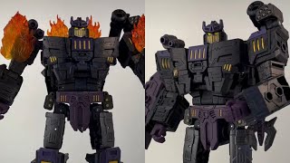 New Transformers Megatronus The Fallen action figure Official InHand Images revealed [upl. by Elodea]