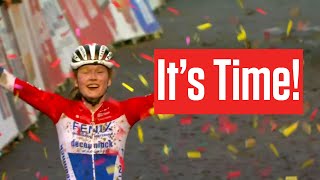 Season First Puck Pieterse STOPS Fem Van Empel In World Cup Gavere [upl. by Lou]