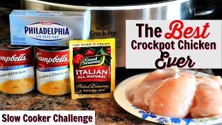 BEST CROCKPOT CHICKEN EVER  SLOW COOKER CHALLENGE  HOSTED BY MS VEE amp KENYAS DECOR CORNER [upl. by Eustache]