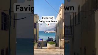 Beautiful Favignana town explore travel holiday 2024 cambodian italian italy favignana [upl. by Artina876]