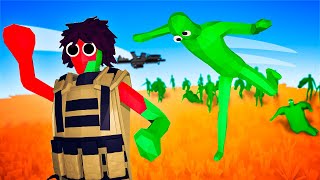 TABS  Massive ZOMBIE INVASION Infects the Military Faction in Totally Accurate Battle Simulator [upl. by Koetke328]