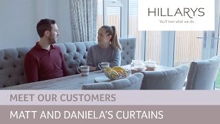 Hillarys Reviews  Matt and Danielas curtains [upl. by Alyag]