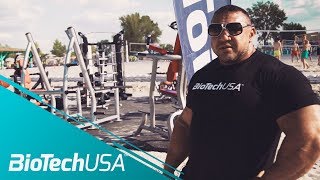 Kiss Jenő bemutatja a BioTechUSA Fitness Birodalmát a Lupatónál BioTechUSA [upl. by Aniara]