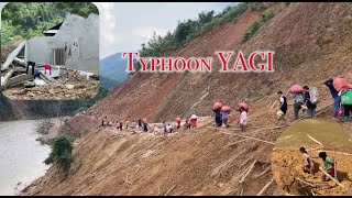 Super Typhoon YAGI Causes Increased Flooding Destroying Everything and Helping People [upl. by Derinna]