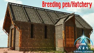 Breeding penHatchery tour  ARK SURVIVAL ASCENDEDEP21 [upl. by Sherard]