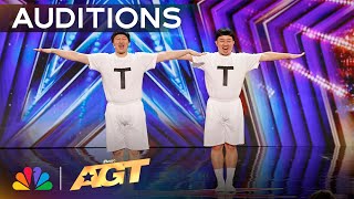 TT Brothers Will Make You SMILE  Auditions  AGT 2024 [upl. by Anerol]