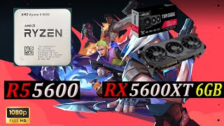 RYZEN 5 5600  RX 5600XT 6GB  VALORANT Competitive Settings 1080p [upl. by Amorete]