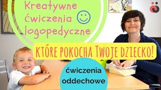 Kreatywne ćwiczenia logopedyczne które pokocha Twoje dziecko  LOGOPEDA GLIWICE [upl. by Joseph]