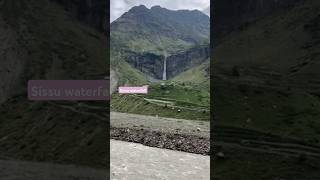 Sissu waterfall himachal manali vacation guide [upl. by Enerahs]