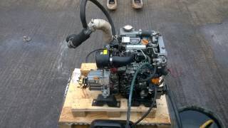 Yanmar 2YM15 15hp Marine Diesel Engine [upl. by Atires373]