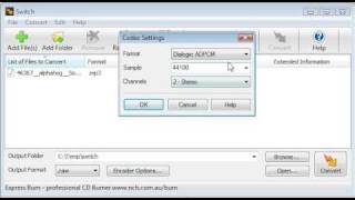 Tutorial  Switch Audio Converter [upl. by Astiram60]