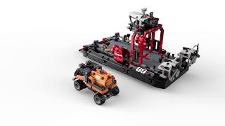 LEGO Technic 42076 Hovercraft 360° [upl. by Elin486]