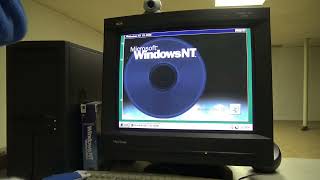 Install Windows NT 40 on Pentium 4 to dual boot with Windows 95 in the BACKROOMS [upl. by Layla]