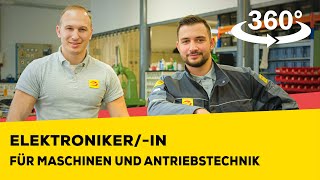 Elektronikerin für Maschinen und Antriebstechnik  Ausbildung in 360°  Dein erster Tag  EZubis [upl. by Fayola509]