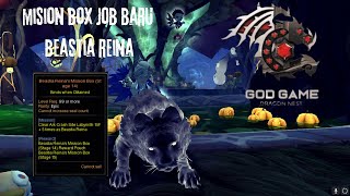 MISSION BOX BEASTIA REINA  GOD GAME DRAGON NEST [upl. by Esidnac]