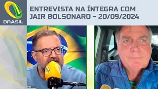 Entrevista na íntegra com Jair Bolsonaro  20092024 [upl. by Atived]