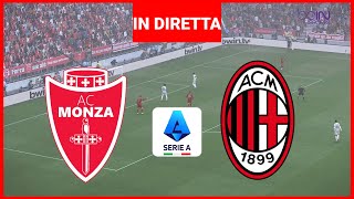 🔴In Diretta  MonzaMilan I Serie A 202425 I Partita Completa In Diretta [upl. by Ameen]