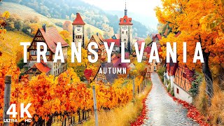 Autumn in Transylvania Romania 4K VIDEO  Discover the autumn of poetic villages and ancient castles [upl. by Florio]