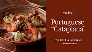 Portuguese cataplana by chef Hans Neuner [upl. by Ankney992]