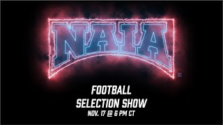 2024 NAIA Football Selection Show 🏈 [upl. by Rehm]