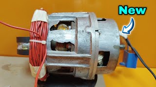 I turn bracket fan motor into 220v electric ⚡ generator [upl. by Shulock]