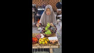 Metik Bunga Pepaya di Kebun  Masak Tumis Grandel Tempe Garit Telur Dadar dan Pudding Jeruk [upl. by Jessalin799]