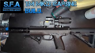 SFA Tokyo Marui MK23 Carbine Build [upl. by Clarhe]