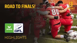 Alle Defensive Highlights der Halbfinale  ERIMA German Football League 2024  SDTV Football [upl. by Clein670]