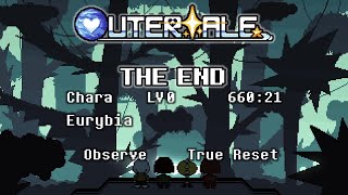 PSOutertale True Pacifist Ending THE END [upl. by Landing]