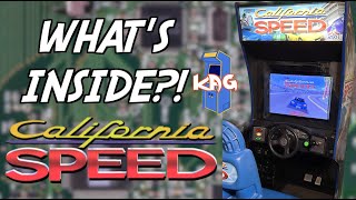 Whats Inside Ataris California Speed Arcade Cabinet [upl. by Jay]