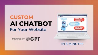 Custom AI Chatbot for Websites  GPT Powered Chatbot [upl. by Sheena]