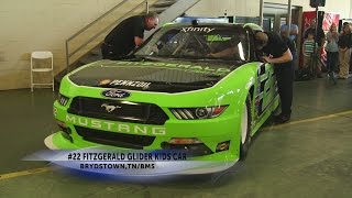 Team Penske unveils the Fitzgerald Glider Kits car that will run at Bristol [upl. by Eiromem]