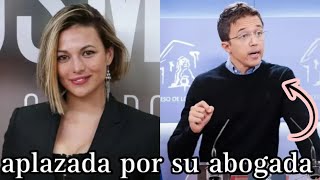 La abogada de Elisa Mouliaá solicita al juez suspender todas las declaraciones del caso Errejón [upl. by Ermeena]