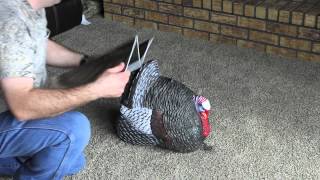 Review Cabelas Full Strut Turkey Decoy [upl. by Geri]