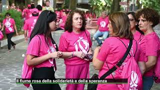 Il fiume rosa della solidarietà e della speranza [upl. by Portuna]