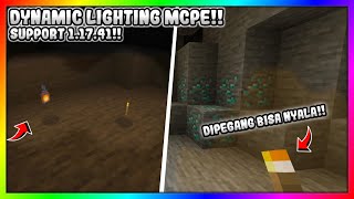 Realistic Dynamic Lighting MCPE Support 117  For Minecraft PE [upl. by Acirehs]