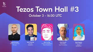 Tezos Town Hall 3 Staking on Tezos [upl. by Annawat]