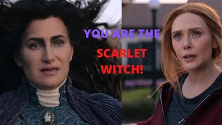 Agatha calls Wanda quotThe Scarlet Witchquot WandaVision S1 Ep 8 Scene [upl. by Neelie]