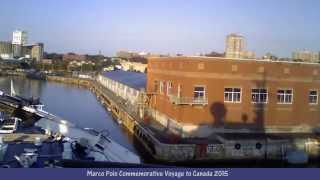 Marco Polo arriving Halifax Canada timelapse [upl. by Camarata]