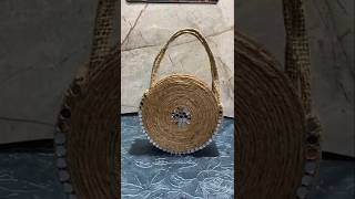 DIY jute Bag Craft idea 😺youtube ytstudioes youtubeshorts [upl. by Enilauqcaj18]