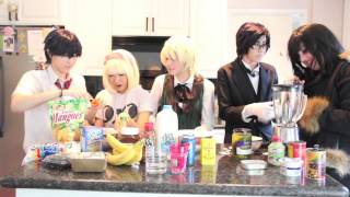 SMOOTHIE CHALLENGE IN COSPLAY Part 1 [upl. by Esiuol]