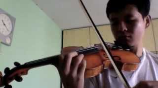 D Major Scale  3 Octaves ViolinMusicSchool [upl. by Lala864]