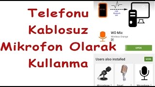 Telefonu kablosuz mikrofon olarak kullanma [upl. by Beal794]