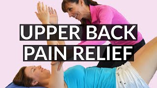 Physical Therapist Upper Back Stretches that Relieve Pain and Stiffness Part 1 [upl. by Dearborn]